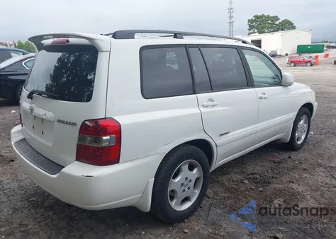 2007 Toyota Highlander Limited V6 из США, поврежденный, VIN JTEDP21A570128725